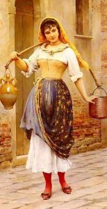 Le Travail (Work) by Eugene de Blaas