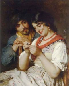 The Seamstress by Eugene de Blaas