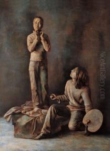 Ning Gu Series-dreamy Ages? No.6 by Wang Zhongli