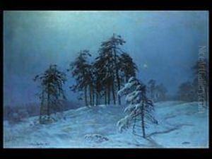 Winterlandschaft by Stanislas-Julianovitch Zhoukovski