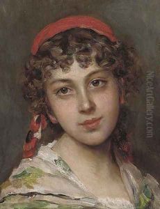 Portrait of a young girl