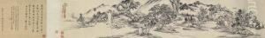 Landscape by Wang Zhuan