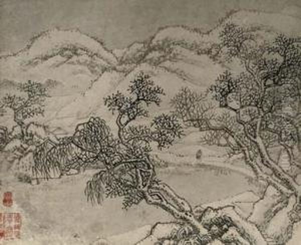 A Collection Of Nine Album Leaves - view 1