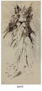 Ded Moroz by Mihaly von Zichy