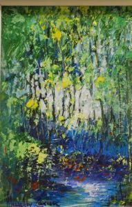 Woodland Stream by Alexander Zick