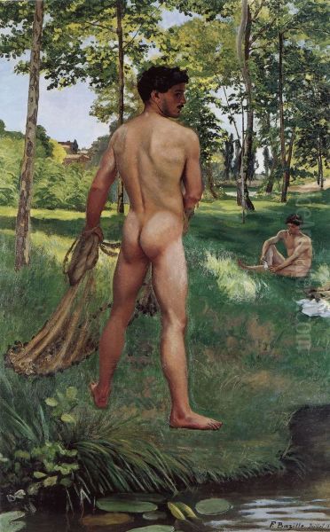 Fisherman with a Net - view 1