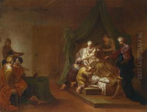 Jacob Blessing The Sons Of Joseph - view 1