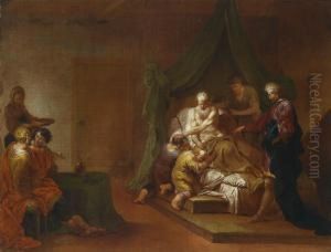 Jacob Blessing The Sons Of Joseph