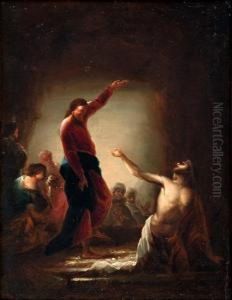 La Resurrezione Di Lazzaro by Johann Zick