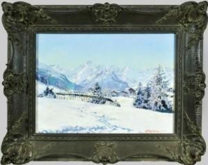 Oberstdorfer Winterlandschaft Oberstdorfer Winterlandschaft