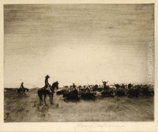 Cowboys Watching - view 1