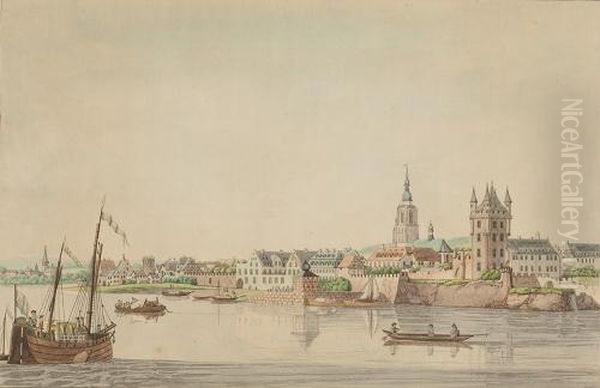 Ansicht Von Elfeld Und Erbach - view 1