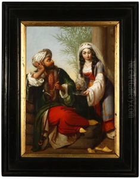 A Sultan And His Serving Girl - view 1