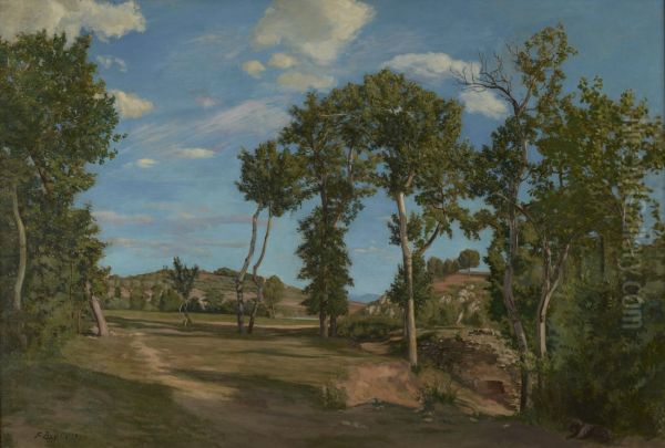 Paysage au Bord du Lez - view 1