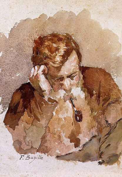 Man with a Pipe 1869 - view 1