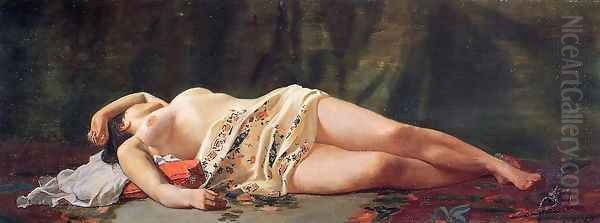 Reclining Nude 1864 - view 1