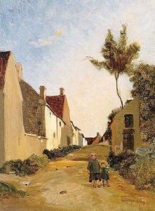 Village Street (aka Chailly) 1865