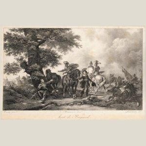 Mort De Bayard by Louis Gaudin Zig