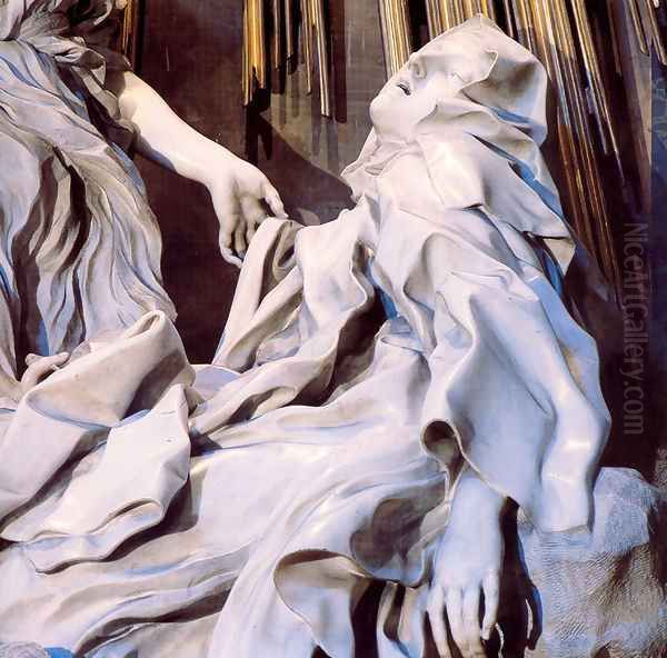 The Ecstasy of Saint Teresa [detail] by Gian Lorenzo Bernini