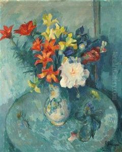 A Bouquet by Frantisek Zikmund