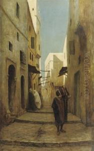 Street Scene In Tunisia - view 1