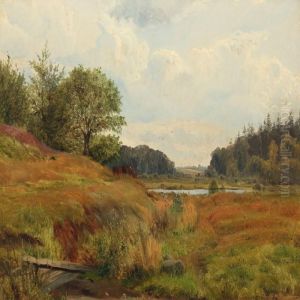 Meadow With Cows by Wilhelm Zillen