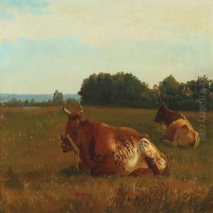 Cows In The Field by Wilhelm Zillen