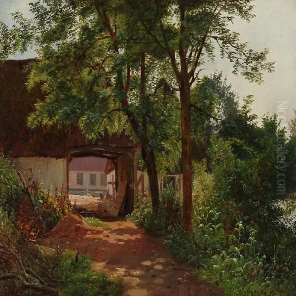 Summer Day At A Farm House - view 1