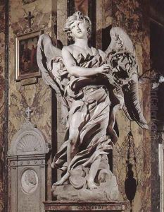 Angel with the Crown of Thorns by Gian Lorenzo Bernini
