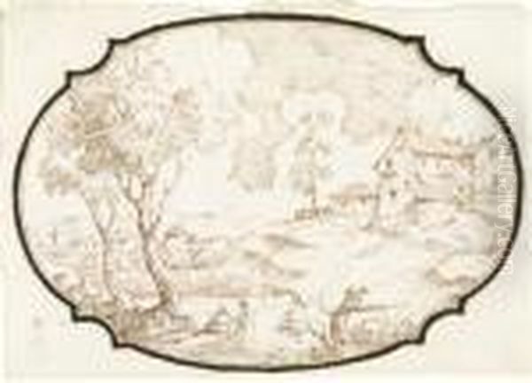 Landschaftmit Figurenstaffage - view 1