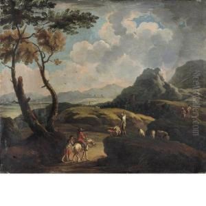 Paesaggio Montano by Domenico Bernardo Zilotti