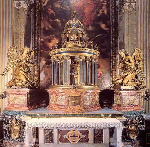 Altar of the Cappella del Sacramento - view 1