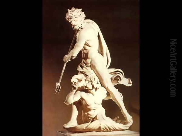 Neptune and Triton - view 1