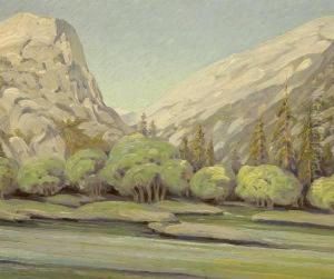 Mirror Lake (in The Evening) At Yosemite Valley