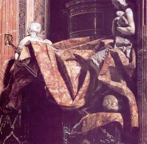 Tomb of Pope Alexander VII [detail]