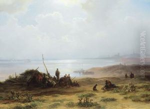 Aria Di Temporale Sulla Brughiera Di Luneburg by August Richard Zimmermann