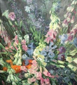 Flower Study by Ernst Reinhard Zimmermann