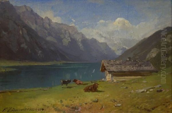 Gebirgssee. - view 1