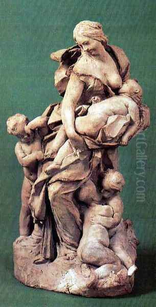 Charity with four children - view 1