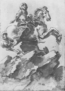 Design for the "Equestrian Monument of Louis XIV"