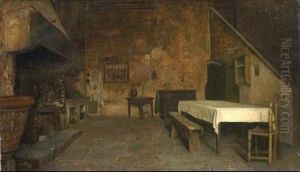 Interno Di Cucina by Aurelio Zingoni