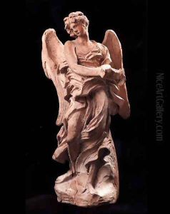The Angel of the Crown of Thorns by Gian Lorenzo Bernini
