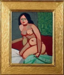 Kneeling Figure by Josef Zink