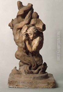 Tritons with Dolphins