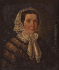 Damenportrait by Victor Zippenfeld
