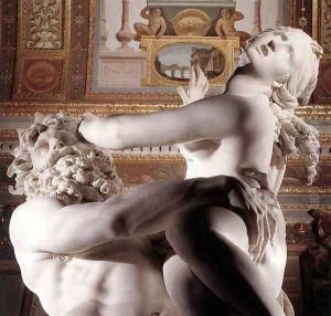 The Rape of Proserpine [detail: 4] (or Pluto and Proserpine) by Gian Lorenzo Bernini