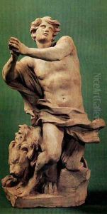 Daniel and the Lion 2 by Gian Lorenzo Bernini