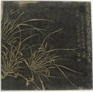 Touffe D'orchides by Zhao Ziyong