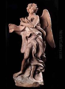 The Angel of the Superscription by Gian Lorenzo Bernini