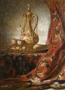 Composition A La Theiere by Achille Zo